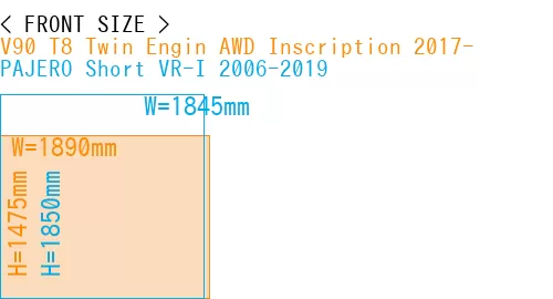 #V90 T8 Twin Engin AWD Inscription 2017- + PAJERO Short VR-I 2006-2019